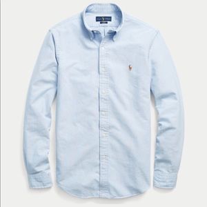Ralph Lauren long sleeve button up Oxford shirt.